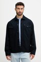 Хлопковая куртка-рубашка Tommy Hilfiger остальные тёмно-синий MW0MW39634