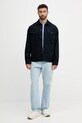 Хлопковая куртка-рубашка Tommy Hilfiger MW0MW39634 тёмно-синий AW25