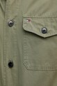 Tommy Hilfiger kurtka koszulowa bawełniana MW0MW39634 zielony