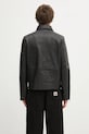 Clothing Samsoe Samsoe leather biker jacket SACOBAIN M25200027 black
