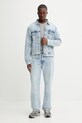 Jeans jakna Tommy Jeans DM0DM21242 modra AW25
