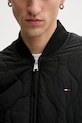 Μπουφάν bomber Tommy Jeans DM0DM21685 μαύρο