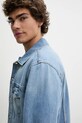 Džínová bunda Tommy Jeans modrá DM0DM21916