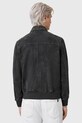 AllSaints kurtka zamszowa RASHFORD czarny M015LC