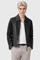 Шкіряна куртка AllSaints NELLCOT лицьова шкіра чорний M019LC
