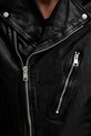 AllSaints geacă ramones de piele COMET M021LC negru