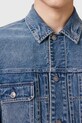 Odzież AllSaints kurtka jeansowa bawełniana EXILE M030OC niebieski