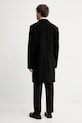 Odzież Filippa K płaszcz z dodatkiem wełny 31659.FK czarny