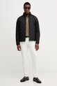 Пухено яке BOSS Green 50541054 черен AW25