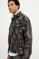 Karl Lagerfeld Jeans kurtka jeansowa czarny A3M14009