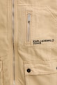 Bombažna jakna Karl Lagerfeld Jeans A3M14058 bež