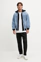 Hugo Blue kurtka 50541735 fioletowy AW25