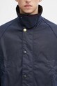 Barbour kurtka bawełniana x Paul Smith OS Bedale Wax MWX2515NY94 granatowy