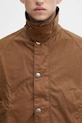 Памучно яке Barbour x Paul Smith OS Bedale Wax MWX2515TA51 кафяв