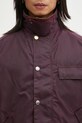 Barbour kurtka bawełniana x Paul Smith Transport Wax bordowy MWX2516PU71