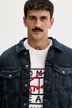 Tommy Jeans kurtka jeansowa granatowy DM0DM21970