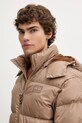 Péřová bunda Tommy Jeans DM0DM22036 hnědá