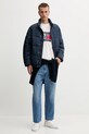Μπουφάν Tommy Jeans DM0DM22041 σκούρο μπλε AW25