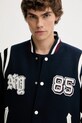 Μπουφάν bomber Tommy Jeans σκούρο μπλε DM0DM22043