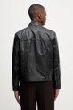 Ρούχα Δερμάτινo jacket HUGO 50540984 μαύρο