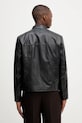 Ρούχα Δερμάτινo jacket HUGO 50540984 μαύρο