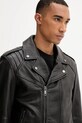 Δερμάτινo jacket HUGO μαύρο 50542108