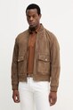 Michael Kors stivali in pelle bambini marrone CT5801E4R4