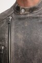 Michael Kors geacă de piele gri CT5800M69T
