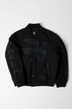 Odzież by Parra kurtka bomber z wełną Not movie quality varsity 54365 czarny