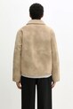 Odzież Represent kurtka Shearling Jacket MLM100132 beżowy