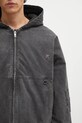 Represent kurtka Hooded Bomber (Washed) szary MLM100127