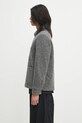 A.P.C. wool jacket veste emile logo WVBEH.H32029 gray AW25