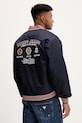 Одежда Куртка-бомбер Guess Jeans M5YL15.WHAA2 тёмно-синий