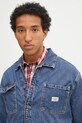 Guess Jeans kurtka jeansowa niebieski M5YN50.D5M54