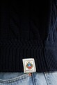 Bally sweter wełniany MKN07V granatowy