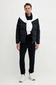 Péřová bunda Emporio Armani 8N1BQ3.1NLRZ námořnická modř