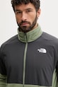 The North Face bluza polarowa Glacier Heavyweight zielony NF0A89JGDKI1