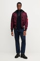 Куртка-бомбер Alpha Industries 183110.608 бордо AW25
