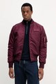Alpha Industries kurtka bomber bordowy 183110.608