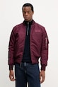 Куртка-бомбер Alpha Industries бордо 183110.608