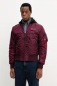 Alpha Industries kurtka bomber pozostałe bordowy 128113.608