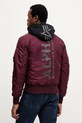 Odzież Alpha Industries kurtka bomber 128113.608 bordowy