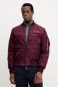 Alpha Industries kurtka bomber bordowy 128113.608