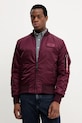Bomber jakna Alpha Industries bordo 128113.608