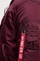Alpha Industries kurtka bomber 128113.608 bordowy
