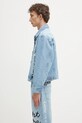 Džínová bunda Sky High Farm Sweet dreams SHF07J003 modrá AW25