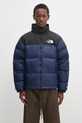 The North Face geacă de puf 1996 Retro Nuptse cu captuseala bleumarin NF0A3C8DGOB1