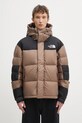 The North Face kurtka puchowa Hmlyn Baltoro Jacket pozostałe brązowy NF0A832GDHL1