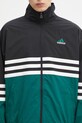 adidas Originals kurtka Arch Tt turkusowy JY2776