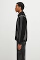 adidas Originals geacă din velur Pro Track Top JX3085 negru AW25